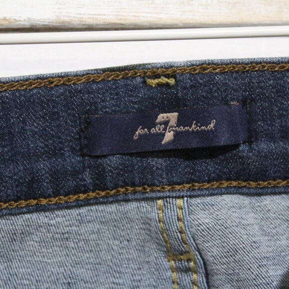7 For All Mankind Button Fly Josefina Jeans (989) - Picture 5 of 11